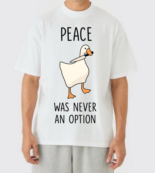 Peace was Never an option