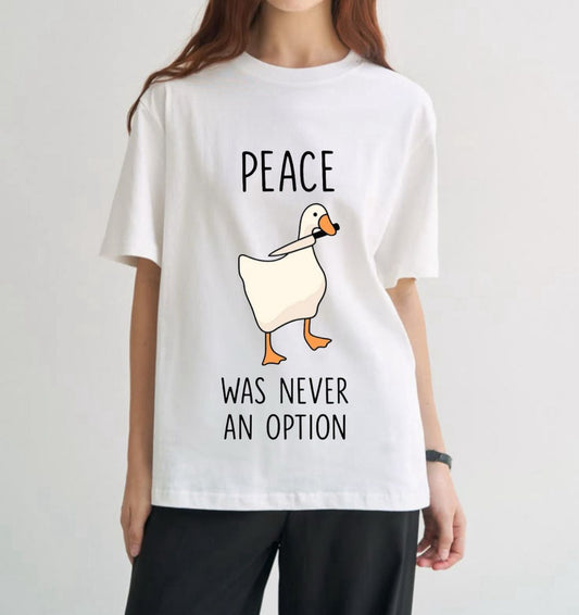 Peace was Never an Option